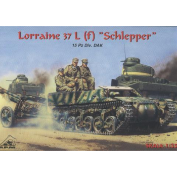 LORRAINE 37 L (f) SCHLEPPER    15 Pz. Division  DAK